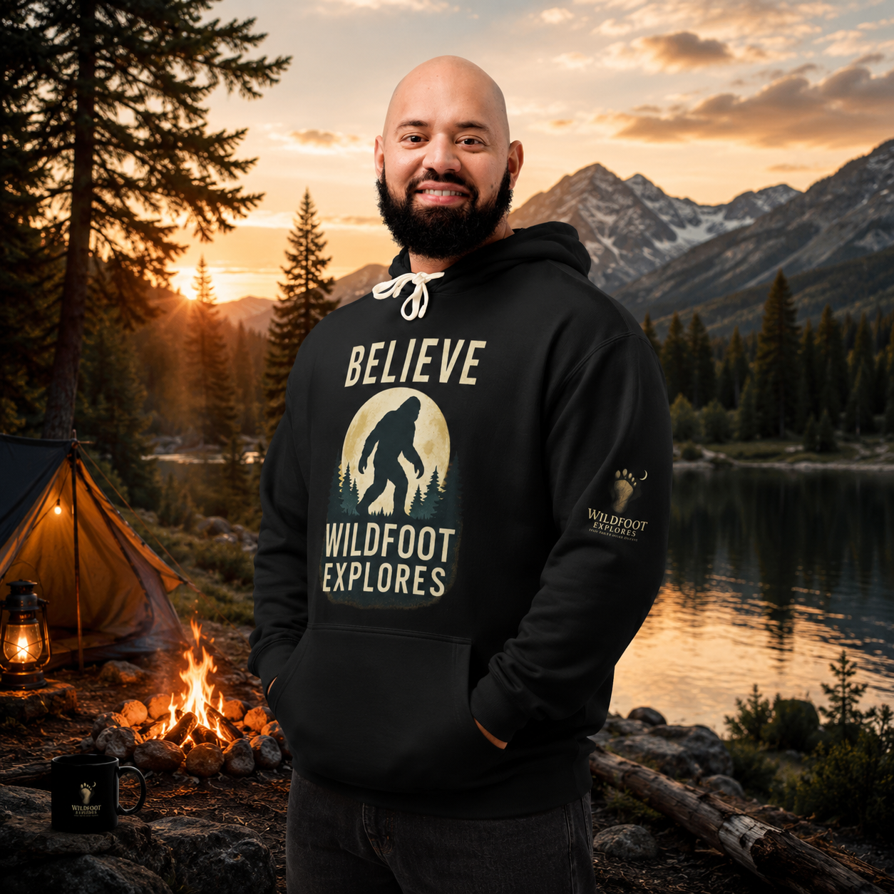 Wildfoot “Believe” Lightweight Hoodie