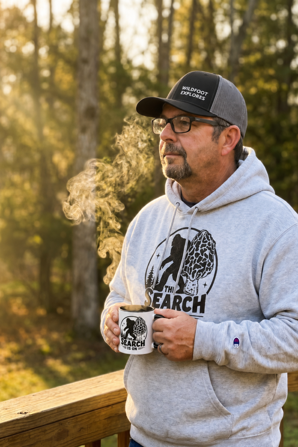The Search Is On Champion® Hoodie