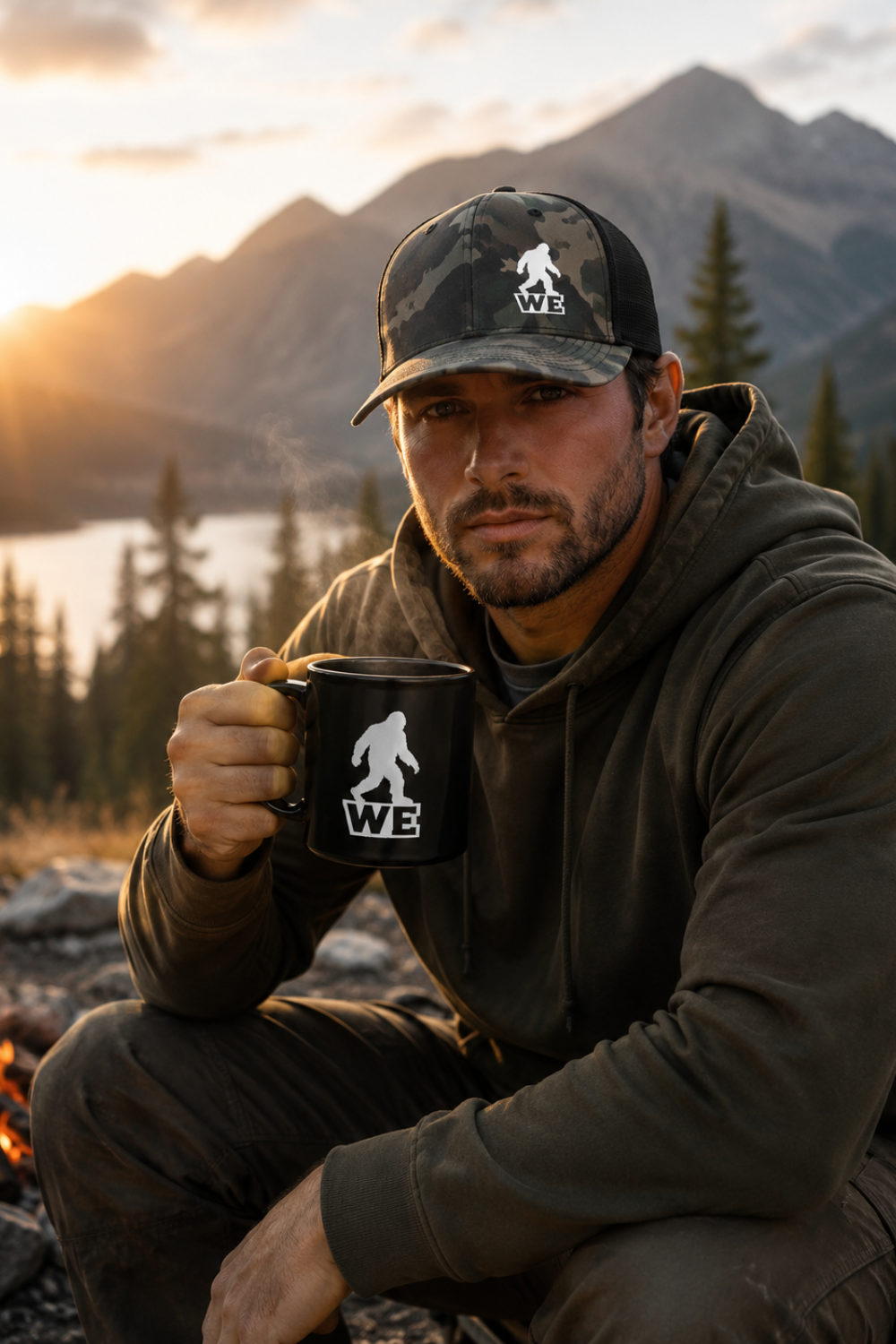 Wildfoot Explorers Campfire Coffee Mug