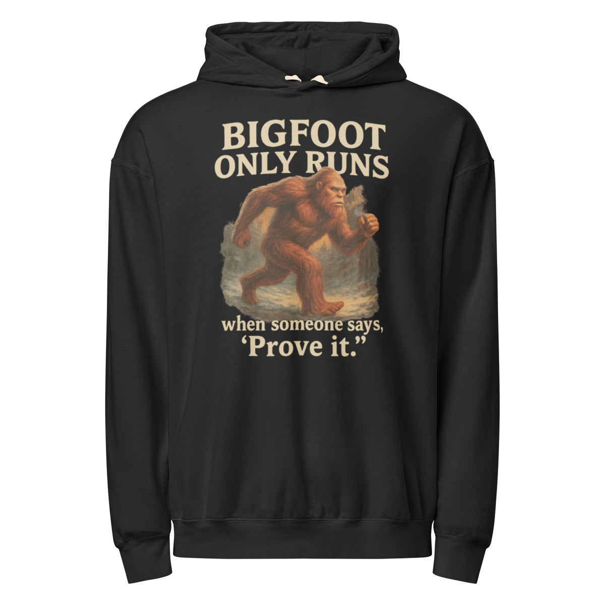 Unisex garment-dyed lightweight hoodie