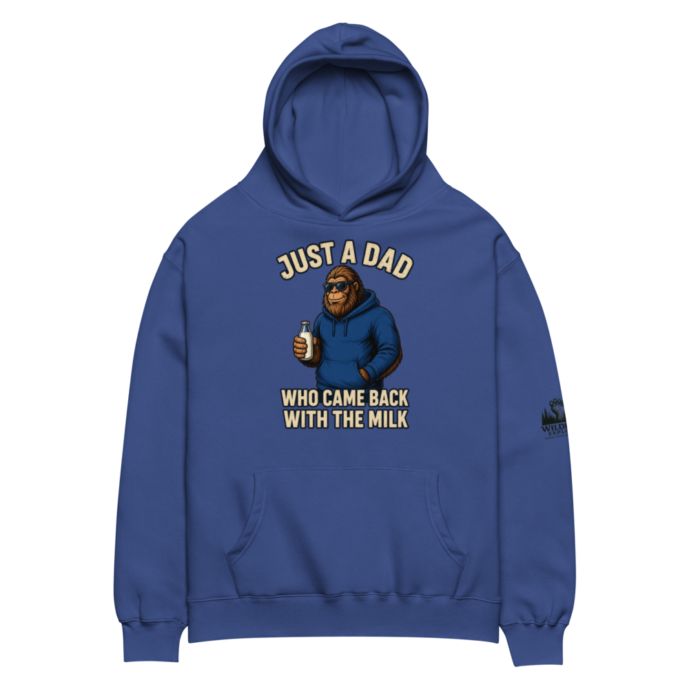Just A Dad Who Came Back With The Milk Hoodie