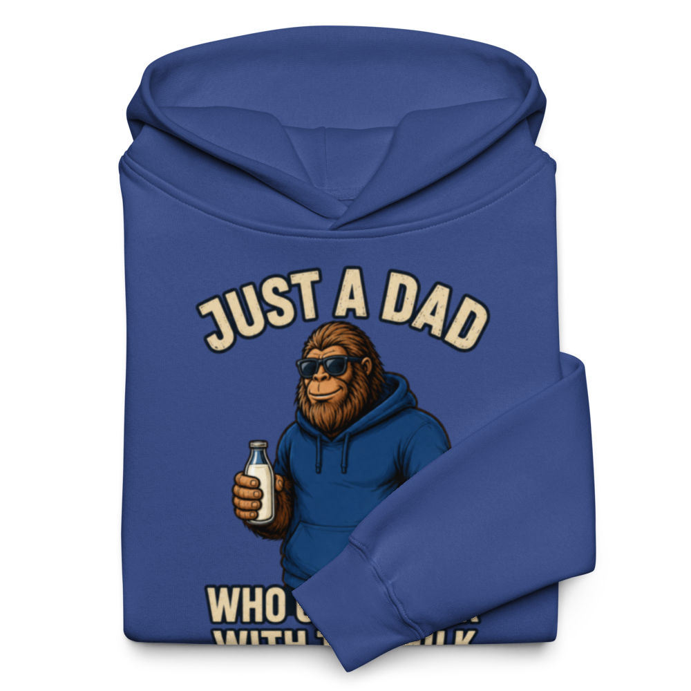 Just A Dad Who Came Back With The Milk Hoodie